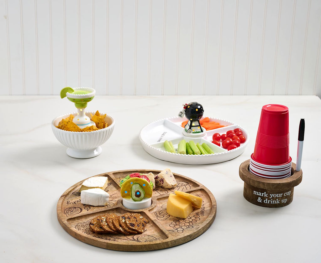 Disposable Cup & Marker Set