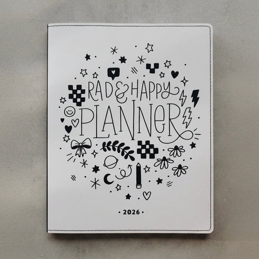 2026 Dated 8x10 Planner - Doodle Edition