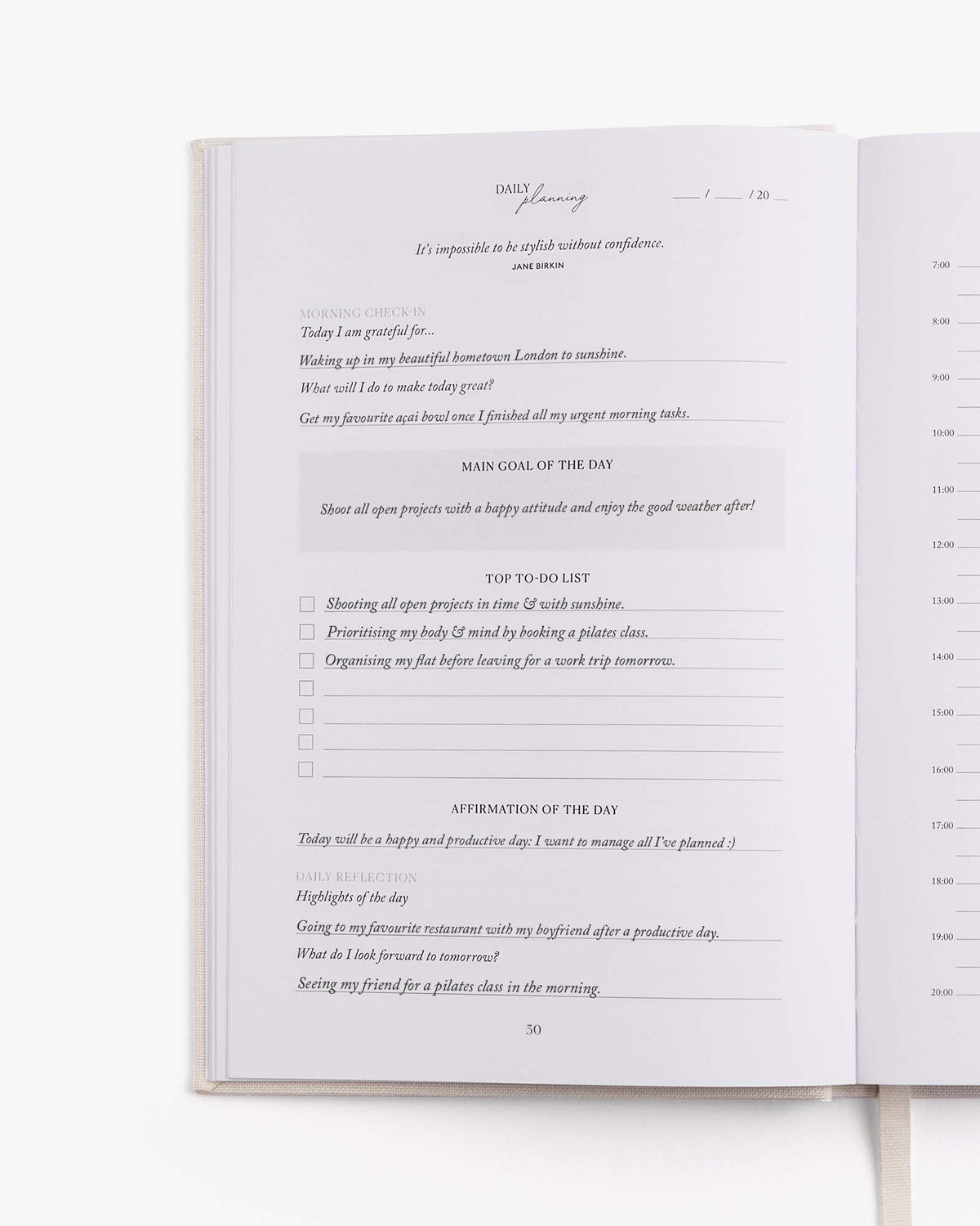 LIFE&Style Planner - Off-White