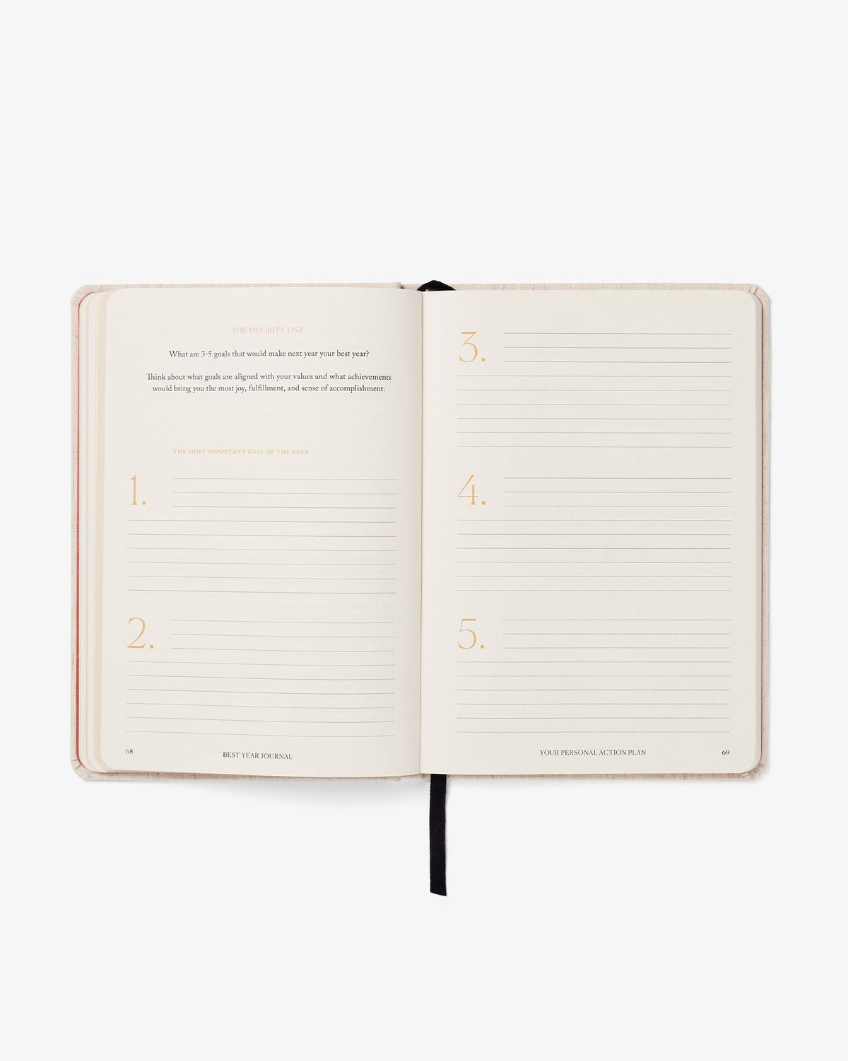 Best Year Journal - Pink