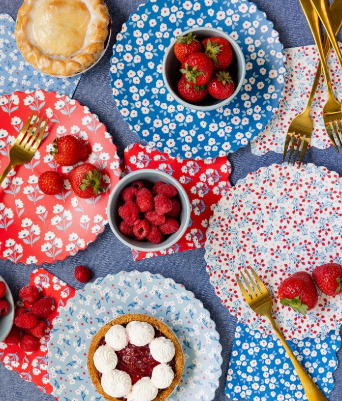 Floral Cocktail Paper Napkin Set