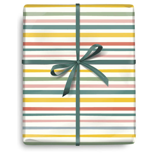 Always On The Go Stripe Wrapping Paper - 5FT