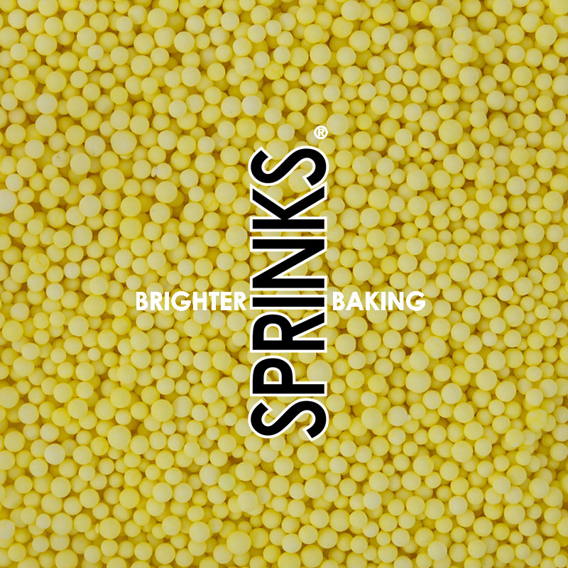 PASTEL LEMON NONPAREILS BY SPRINKS