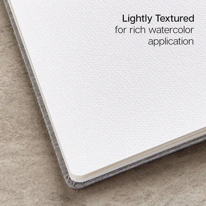 Hardcover Watercolor Sketchbook - 8.5” x 8.5” 140lb (300g) - 24 Sheets