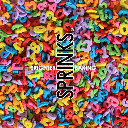 MIXED NUMBERS SPRINKLES BY SPRINKS