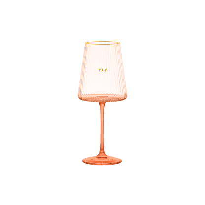 YAY Wine Glass