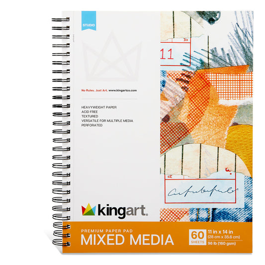 Mixed Media Sketchbook - 11” x 14” - 60 Sheets