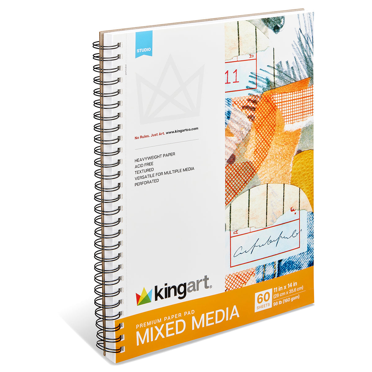 Mixed Media Sketchbook - 11” x 14” - 60 Sheets