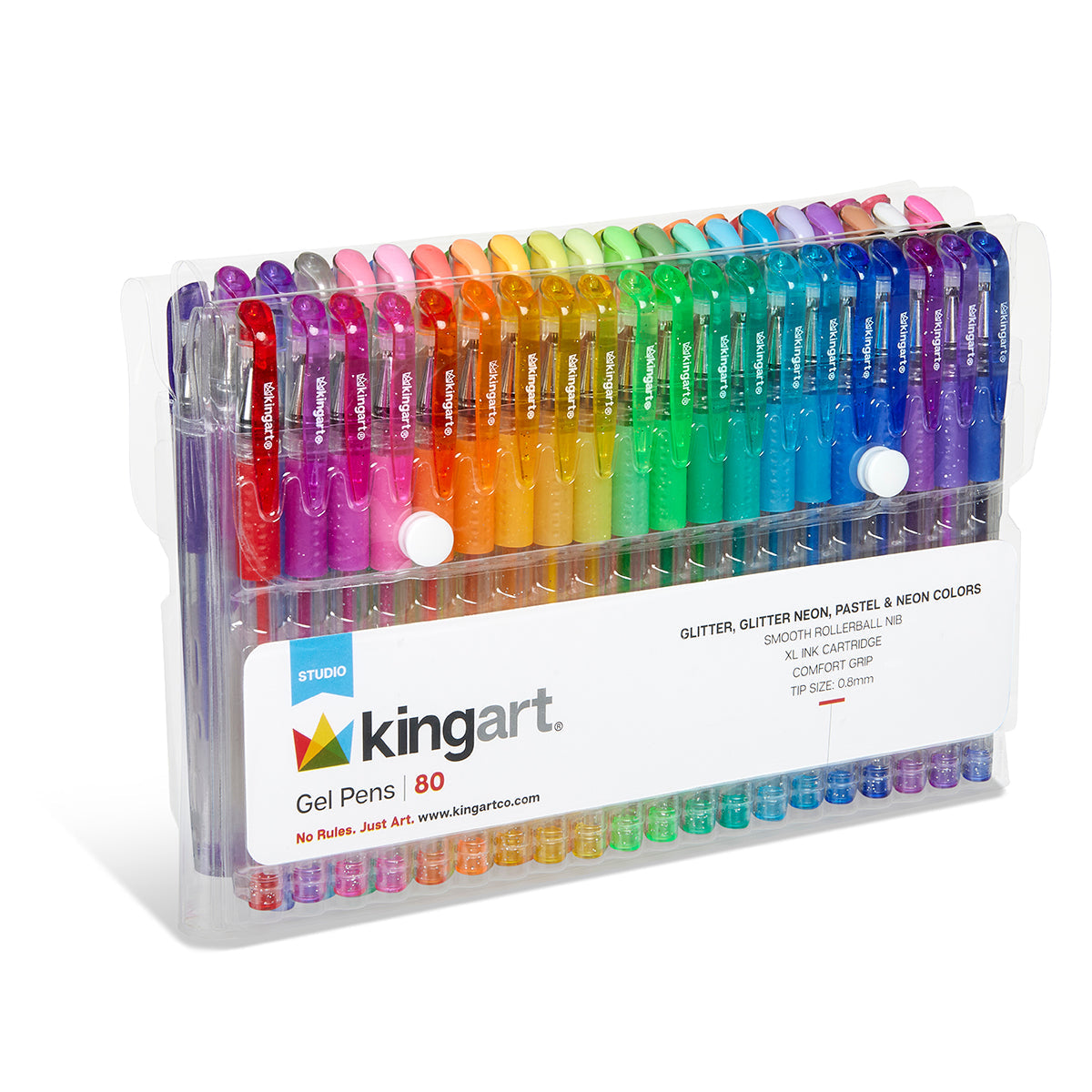 Gel Pens - Comfort Grip - 80 Colors