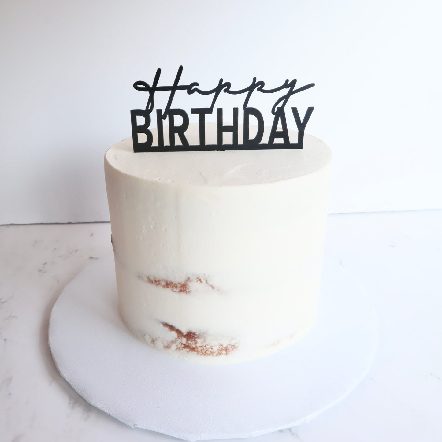 HAPPY BIRTHDAY CAKE TOPPER