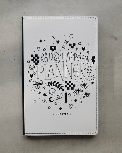 Undated 5x8 Planner - Doodle Edition