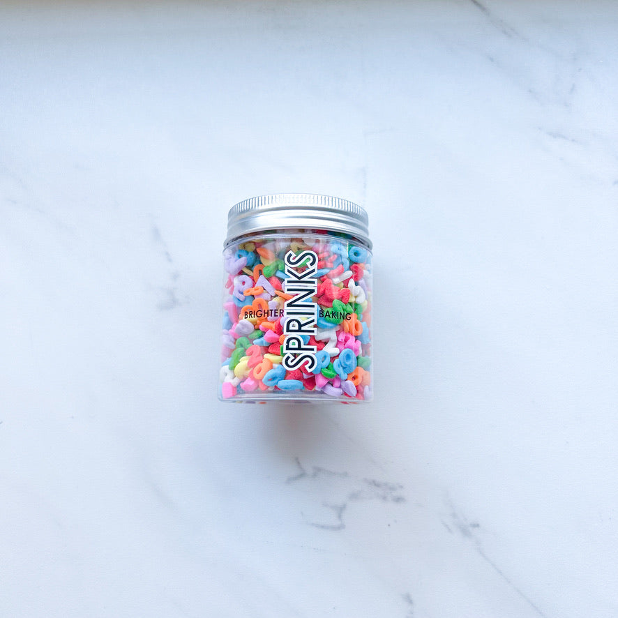 MIXED NUMBERS SPRINKLES BY SPRINKS