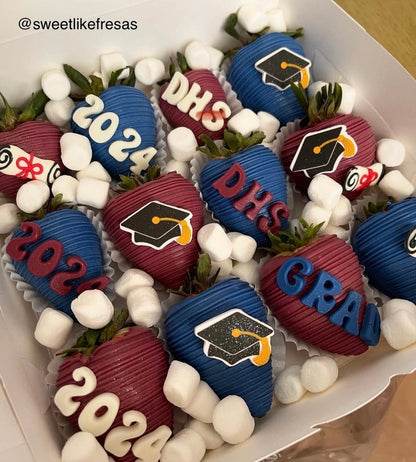 GRADUATION CAP EDIBLE DECORATIONS