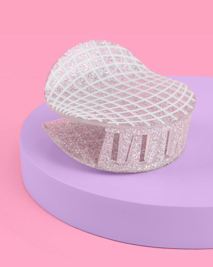 Disco Claw Clip - glitter claw clip