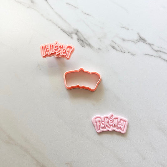 POKEMON LOGO CUTTER/ EMBOSSER BY CREATIVE HEART LAB