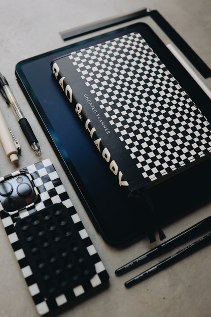 5x8 Undated Planner - Checkers Edition