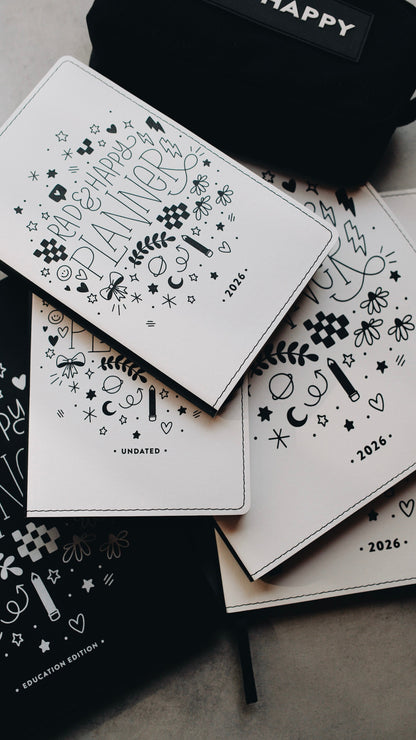 Undated 5x8 Planner - Doodle Edition