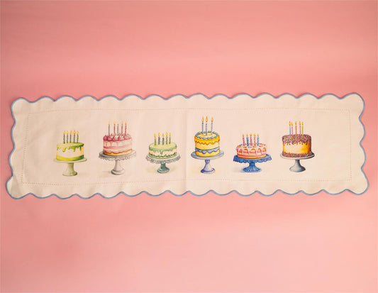 Table Runner - Cakes Celebration