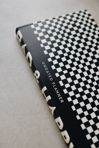 5x8 Undated Planner - Checkers Edition