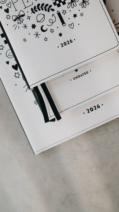 Undated 5x8 Planner - Doodle Edition
