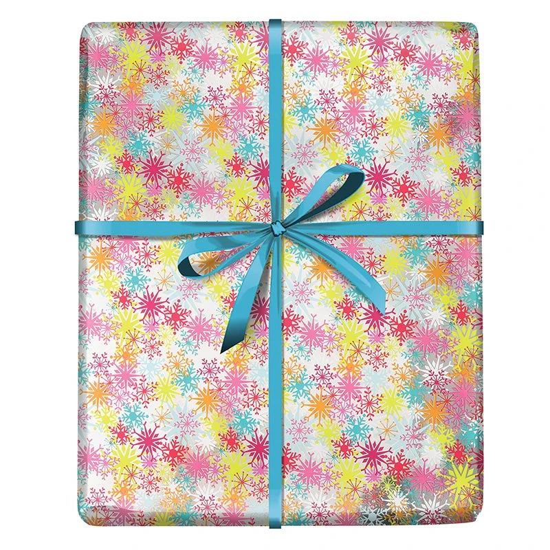 Vibrant Bizzard Wrapping Paper - 9ft