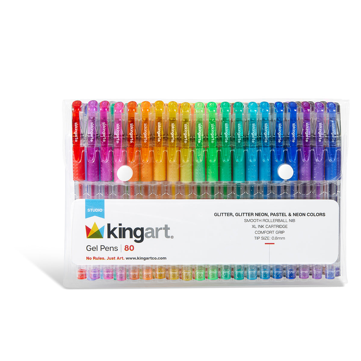 Gel Pens - Comfort Grip - 80 Colors
