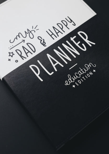8.5 x 11 Undated Education Planner - Halfsies Edition