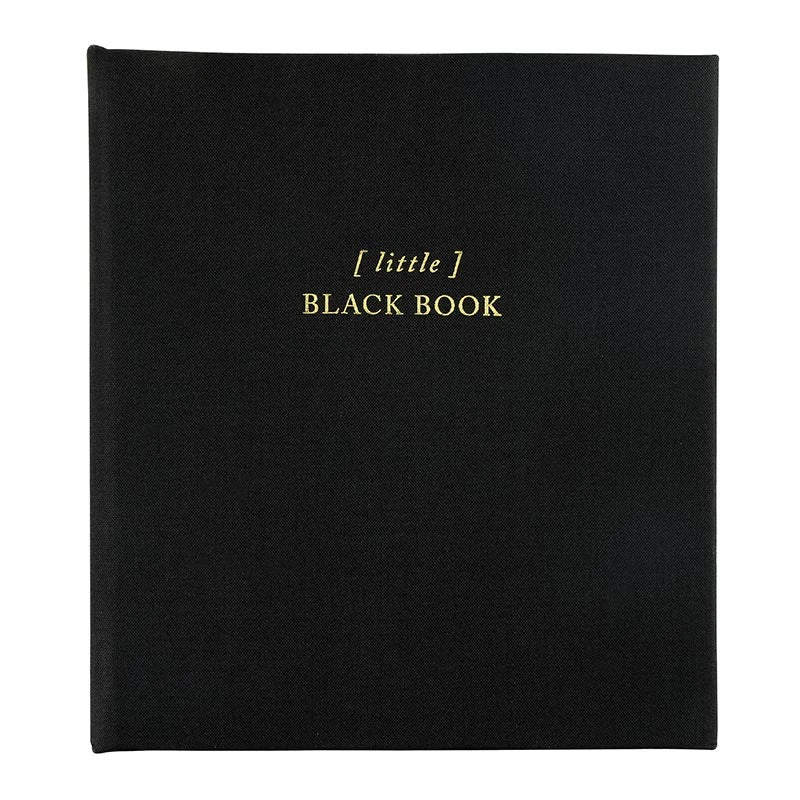Refillable Address Books - Black
