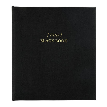 Refillable Address Books - Black