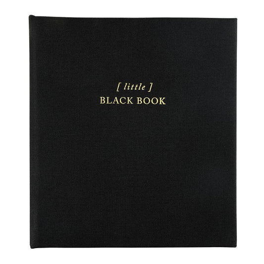 Refillable Address Books - Black