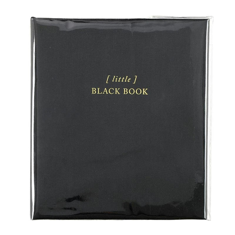 Refillable Address Books - Black