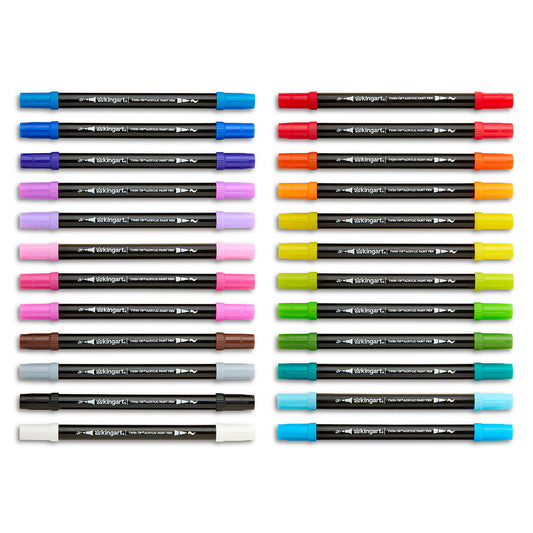 PRO Twin-Tip™ Acrylic Paint Pens – 24 Colors