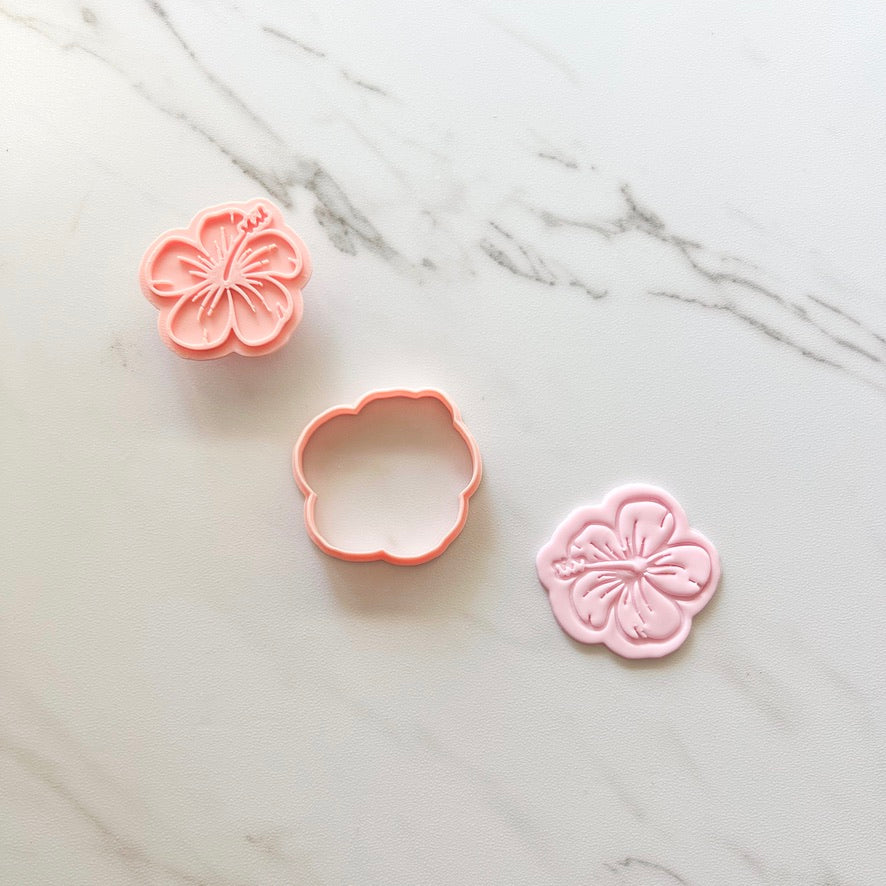 HIBISCUS FLOWER CUTTER/ EMBOSSER BY CREATIVE HEART LAB