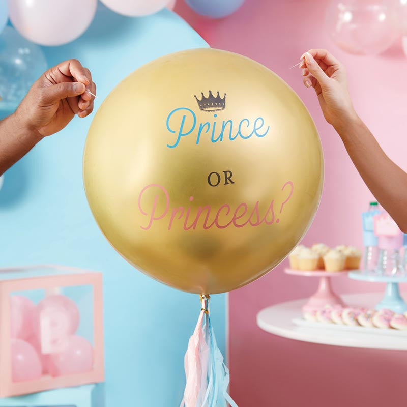Prince Or Princess Balloon Popper Garland Kit