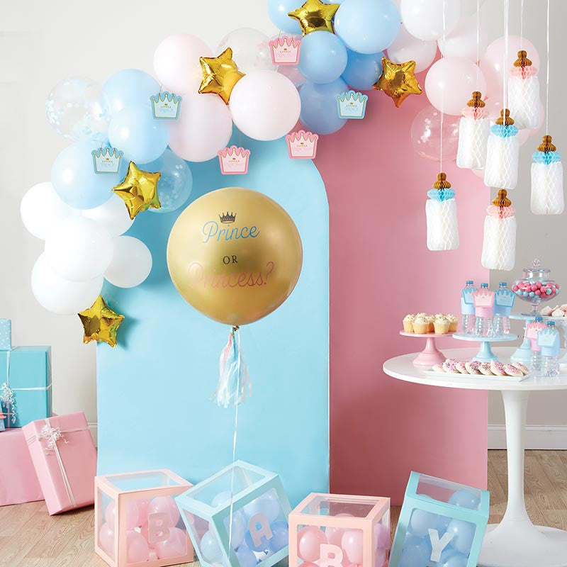 Prince Or Princess Balloon Popper Garland Kit