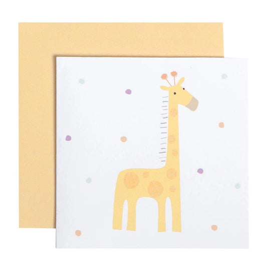 Giraffe Enclosure Card