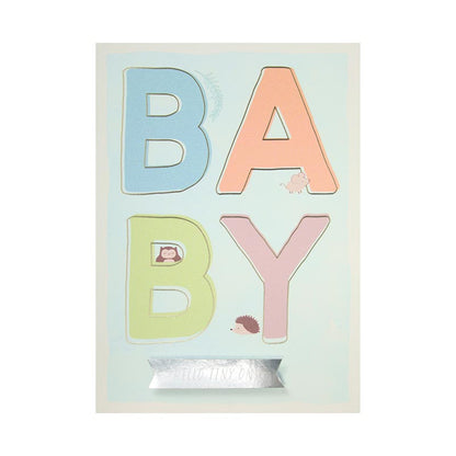 WOODLAND Baby Greeting Card