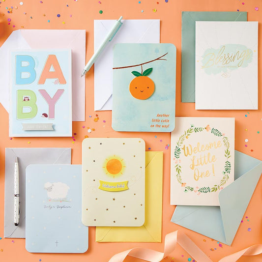 LITTLE CUTIE Baby Greeting Card