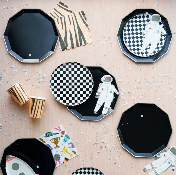 Black Noir Premium Dinner Plates