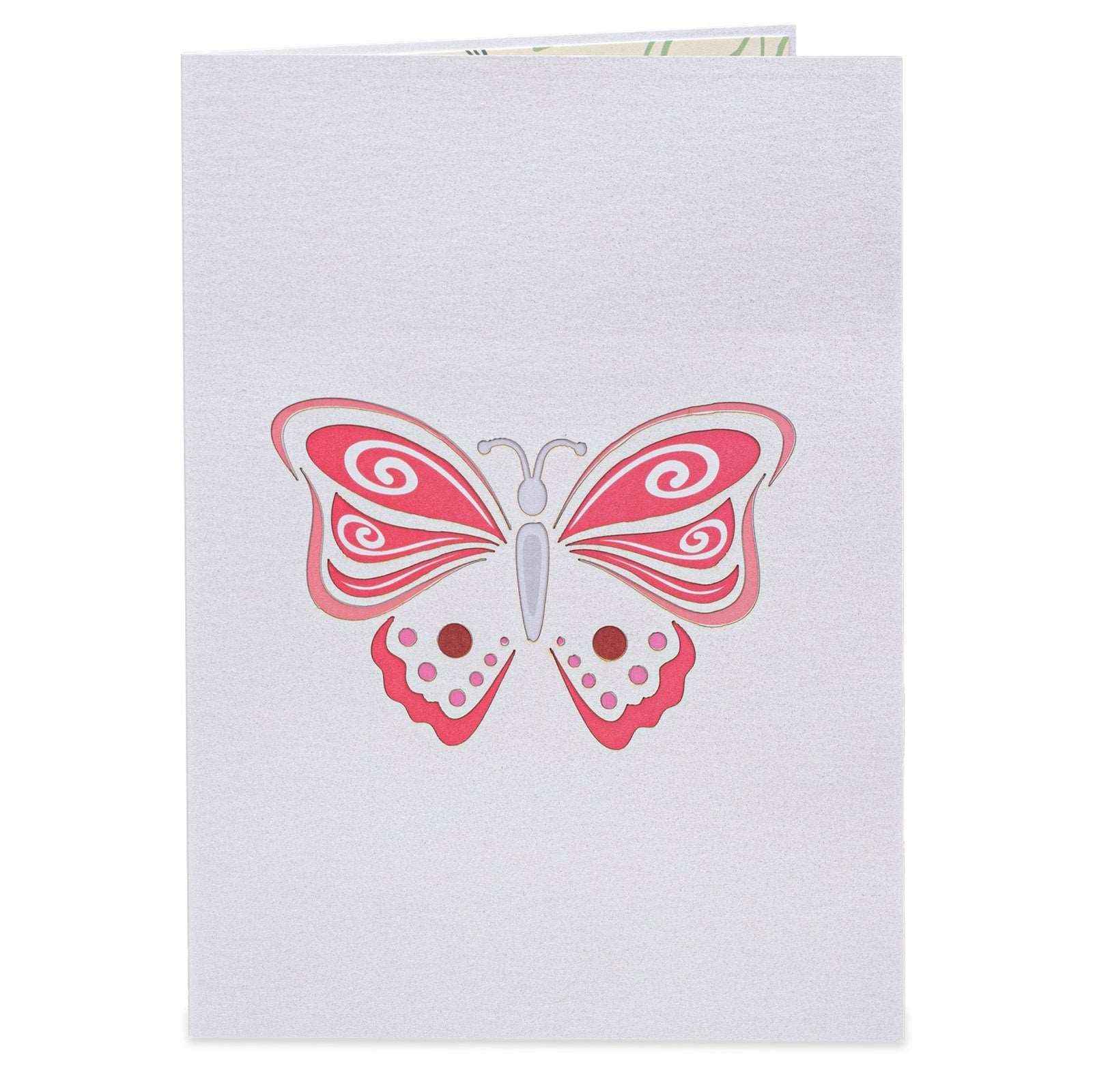 Butterflies Pop Up Card - 5" x 7"