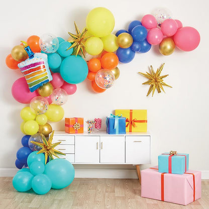 Balloon Arch - Happy Birthday
