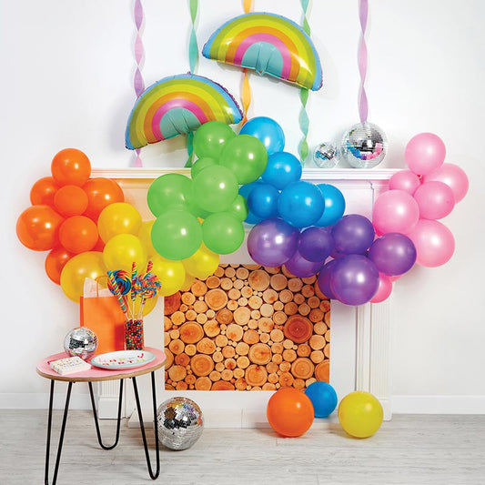 Over The Rainbow Balloon Garland