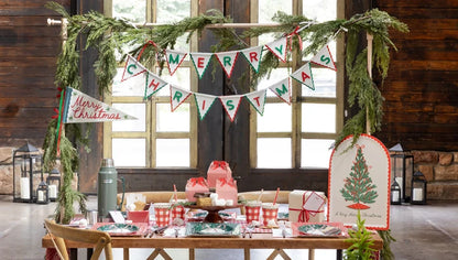 Red Gingham Gable Box