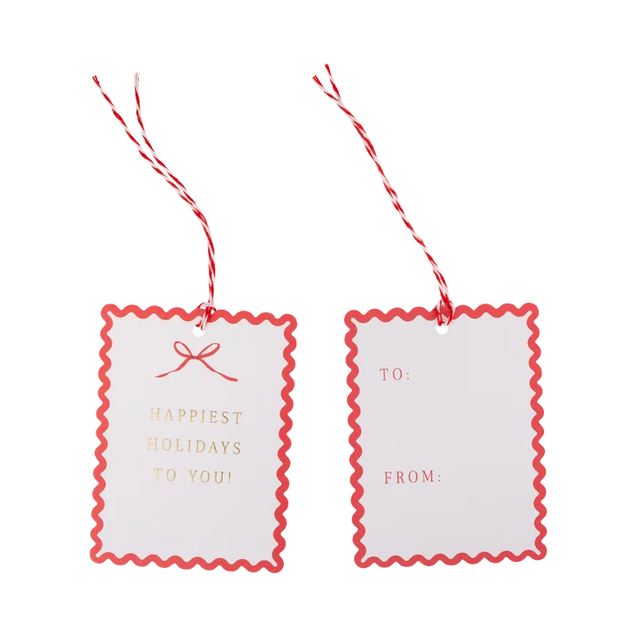 Ric Rac Edge Gift Tags (16ct)