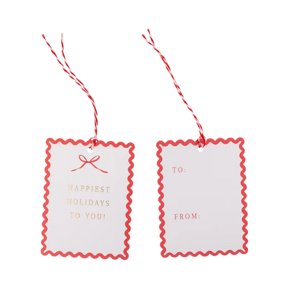 Ric Rac Edge Gift Tags (16ct)