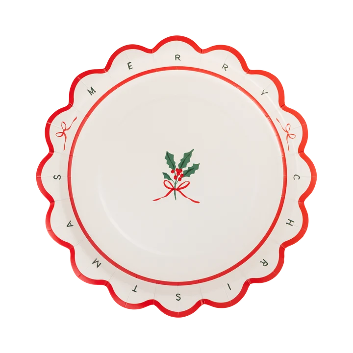 Merry Christmas Plate