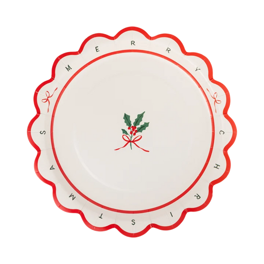 Merry Christmas Plate