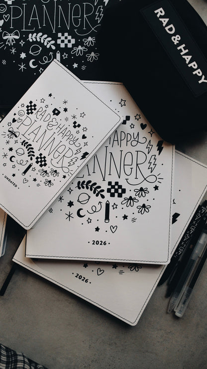 2026 Dated 5x8 Planner - Doodle Edition