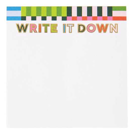 3x3 Write It Down Mini Square Notepad