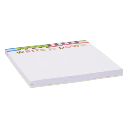 3x3 Write It Down Mini Square Notepad